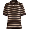 image:imageLands End Mens Supima Cotton Polo ShirtRich CoffeeCamel Stripe