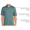 image:imageLands End Mens Supima Cotton Polo ShirtTourmaline