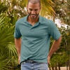 image:imageLands End Mens Supima Cotton Polo ShirtTourmaline