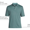 image:imageLands End Mens Supima Cotton Polo ShirtTourmaline