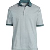 image:imageLands End Mens Supima Cotton Polo ShirtTourmaline Double Stripe