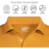 image:imageLands End Mens Supima Cotton Polo ShirtVintage Amber