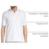 image:imageLands End Mens Supima Cotton Polo ShirtWhite