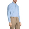 image:imageLands End Mens Tailored Fit No Iron Solid AmericanGrown Supima Cotton Oxford Dress ShirtBlue
