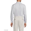image:imageLands End Mens Tailored Fit No Iron Solid AmericanGrown Supima Cotton Pinpoint Buttondown Collar Dress ShirtFog Gray Glen Plaid