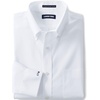 image:imageLands End Mens Tailored Fit No Iron Solid AmericanGrown Supima Cotton Pinpoint Buttondown Collar Dress ShirtLight French Blue