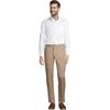 image:imageLands End Mens Tailored Fit No Iron Solid AmericanGrown Supima Cotton Pinpoint Buttondown Collar Dress ShirtWhite