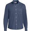 image:imageLands End Mens Traditional Fit Essential Lightweight Poplin ShirtNightfall Blue