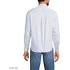 image:imageLands End Mens Traditional Fit Long Sleeve Travel Kit ShirtBourbonWhite Plaid