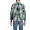 image:imageLands End Mens Traditional Fit Long Sleeve Travel Kit ShirtPine ValleyBlack Plaid