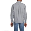 image:imageLands End Mens Traditional Fit Long Sleeve Travel Kit ShirtRadiant Navy Stripe