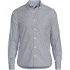image:imageLands End Mens Traditional Fit Long Sleeve Travel Kit ShirtRadiant Navy Stripe