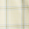 image:imageLands End Mens Traditional Fit Short Sleeve Travel Kit ShirtPale YellowBlue Plaid