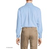 image:imageLands End Mens Traditional Fit Solid No Iron AmericanGrown Supima Oxford Dress ShirtBlue