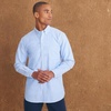 image:imageLands End Mens Traditional Fit Solid No Iron AmericanGrown Supima Oxford Dress ShirtBlue