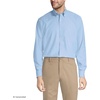 image:imageLands End Mens Traditional Fit Solid No Iron AmericanGrown Supima Oxford Dress ShirtBlue