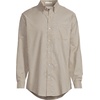 image:imageLands End Mens Traditional Fit Solid No Iron AmericanGrown Supima Oxford Dress ShirtDesert Tan Plaid