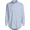 image:imageLands End Mens Traditional Fit Solid No Iron AmericanGrown Supima Oxford Dress ShirtPale Soft French Blue