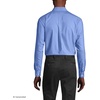 image:imageLands End Mens Traditional Fit Solid No Iron AmericanGrown Supima Pinpoint Buttondown Collar Dress ShirtLight French Blue