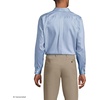 image:imageLands End Mens Traditional Fit Solid No Iron AmericanGrown Supima Pinpoint Buttondown Collar Dress ShirtSoft French Blue Dot