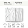 image:imageLands End Mens VNeck Undershirt 3 PackWhite