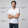 image:imageLands End Mens VNeck Undershirt 3 PackWhite