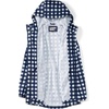 image:imageLands End Squall Packable Waterproof RaincoatDeep Sea Gingham