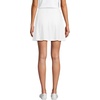 image:imageLands End Womens Active Adaptive Lycra Skater SkortsWhite Eyelet