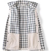 image:imageLands End Womens Anyweather Fleece Shirt JacketIvory Latte Plaid