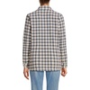 image:imageLands End Womens Anyweather Fleece Shirt JacketIvory Latte Plaid