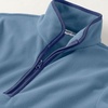 image:imageLands End Womens Anyweather RainDefense Fleece Quarter Zip PulloverSoft Peacock