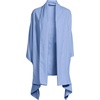 image:imageLands End Womens CashTouch Shawl WrapClear Blue Sky