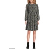 image:imageLands End Womens Chiffon Above the Knee Adjustable DressBlack Mini Bloom Floral