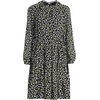 image:imageLands End Womens Chiffon Above the Knee Adjustable DressBlack Mini Bloom Floral