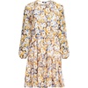 image:imageLands End Womens Chiffon Above the Knee Adjustable DressDijon Gold Daisy Floral