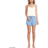 image:imageLands End Womens Cooling 3 Piece Pajama Set  Long Sleeve Top Cami and ShortsClear Blue Sky Skiers