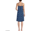 image:imageLands End Womens Cooling Knee Length Slip NightgownDeep Sea Navy Large Foulard