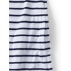 image:imageLands End Womens Cotton Jersey Notch Neck Dress with SoutacheNavyWhite Breton Stripe