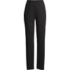 image:imageLands End Womens Cotton Knit Pull On PantsBlack