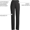 image:imageLands End Womens Cotton Knit Pull On PantsBlack