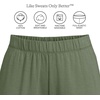 image:imageLands End Womens Cotton Knit Pull On PantsEstate Green