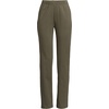 image:imageLands End Womens Cotton Knit Pull On PantsForest Moss