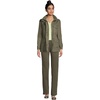 image:imageLands End Womens Cotton Knit Pull On PantsForest Moss