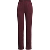 image:imageLands End Womens Cotton Knit Pull On PantsLush Burgundy