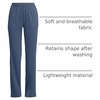 image:imageLands End Womens Cotton Knit Pull On PantsNightfall Blue