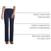 image:imageLands End Womens Cotton Knit Pull On PantsRadiant Navy