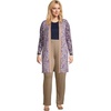image:imageLands End Womens Cotton Knit Pull On PantsRich Camel