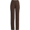 image:imageLands End Womens Cotton Knit Pull On PantsRich Coffee