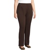 image:imageLands End Womens Cotton Knit Pull On PantsRich Coffee