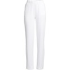 image:imageLands End Womens Cotton Knit Pull On PantsWhite